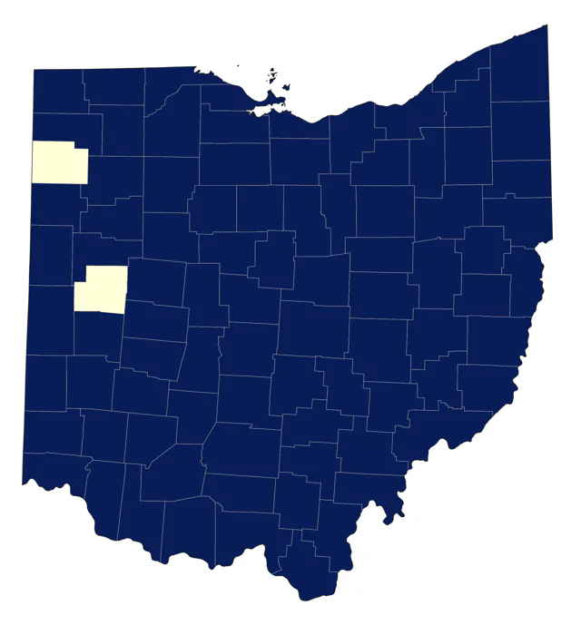Osprey county map