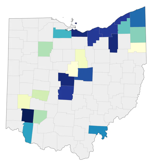 Pacific Loon county map