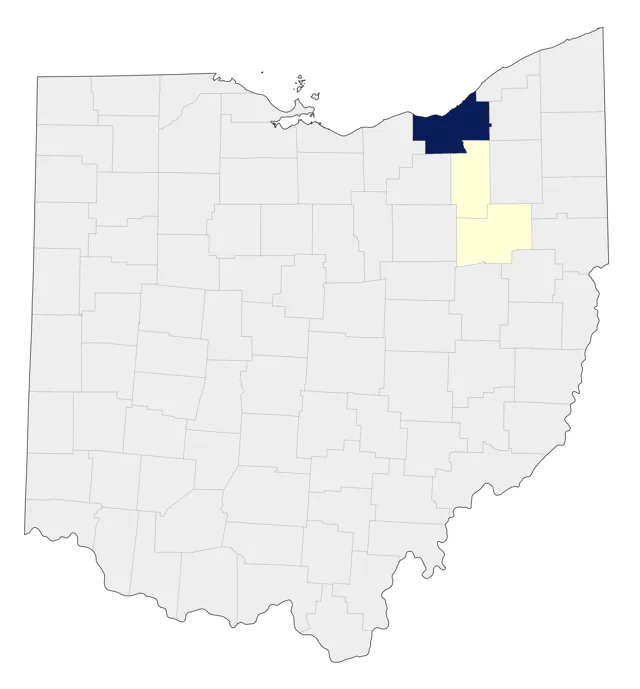 Slaty-backed Gull county map