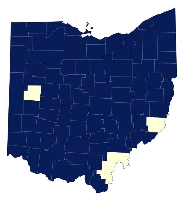Spotted Sandpiper county map