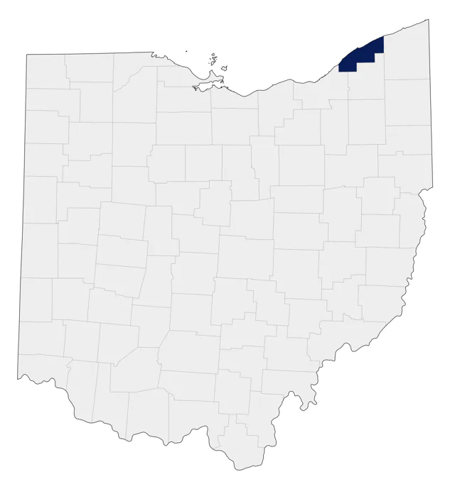 Tropical Kingbird county map