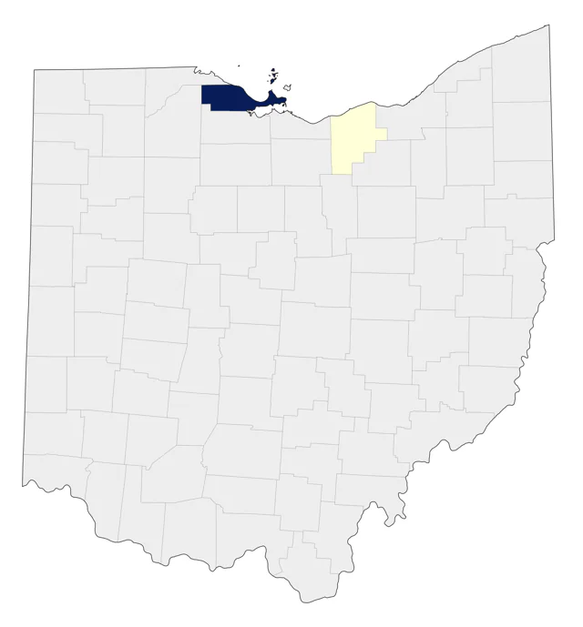 Tufted Duck county map