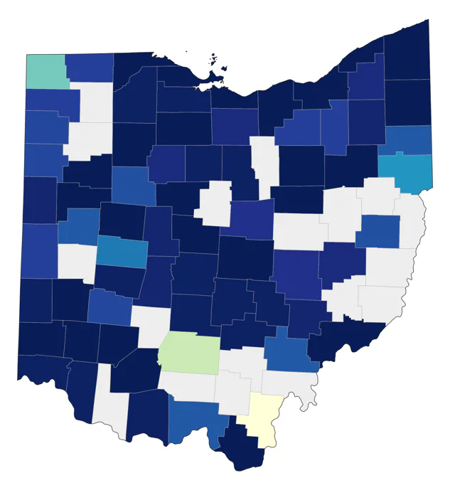 Willet county map