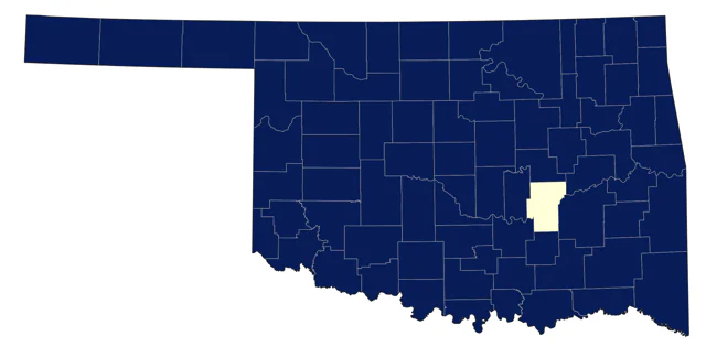 American Kestrel county map