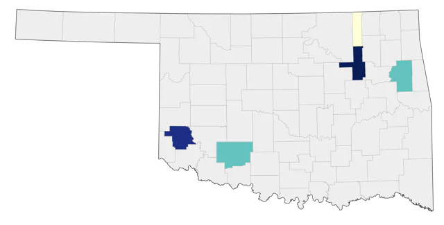 Anna's Hummingbird county map