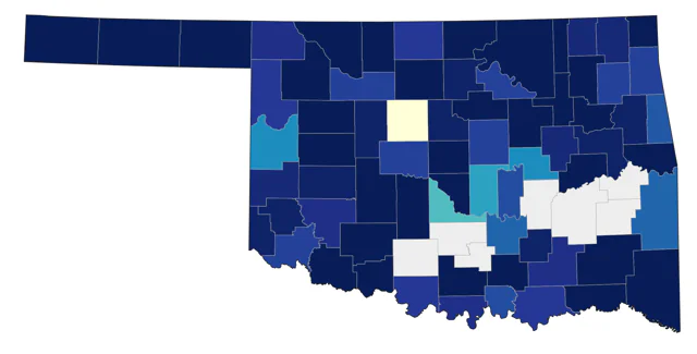 Bank Swallow county map