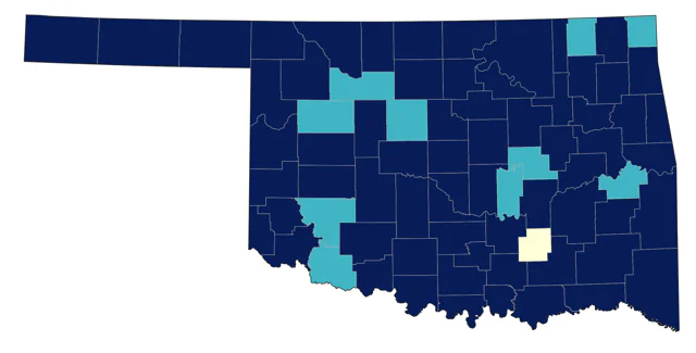 Belted Kingfisher county map