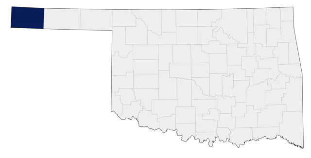 Black-capped Chickadee county map