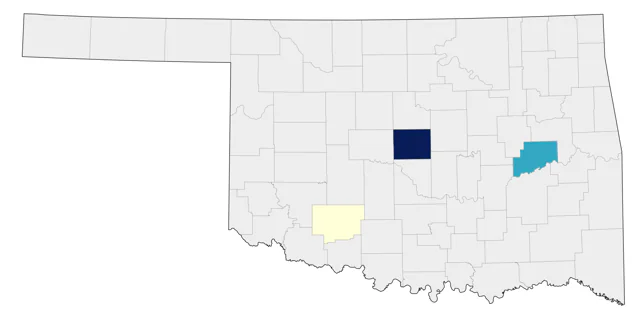 Broad-billed Hummingbird county map