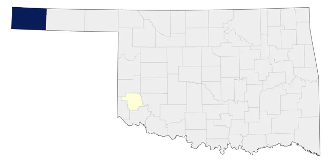 Bushtit county map