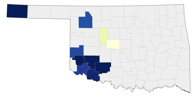 Canyon Wren county map