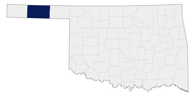 Common Crane county map