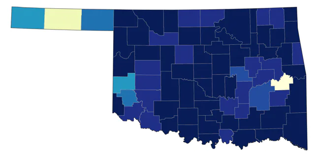 Fox Sparrow county map