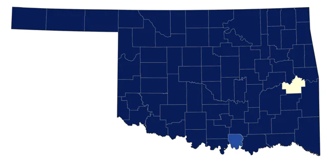 Great-tailed Grackle county map