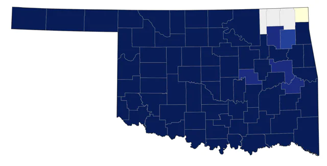 Greater Roadrunner county map