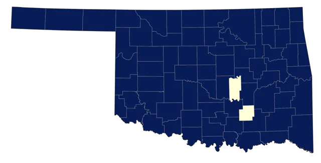 House Finch county map
