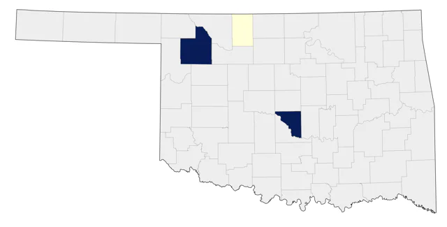 Long-tailed Jaeger county map