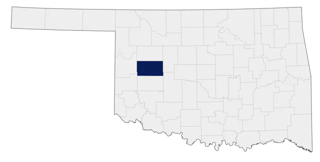 Mexican Duck county map