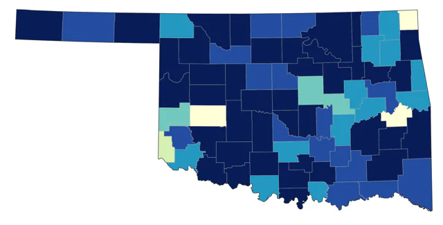 Pine Siskin county map