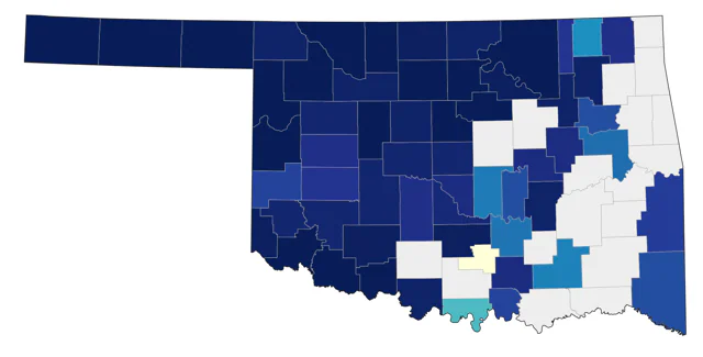 Prairie Falcon county map