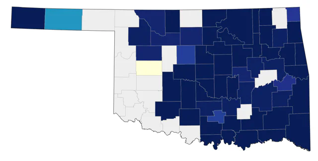 Purple Finch county map