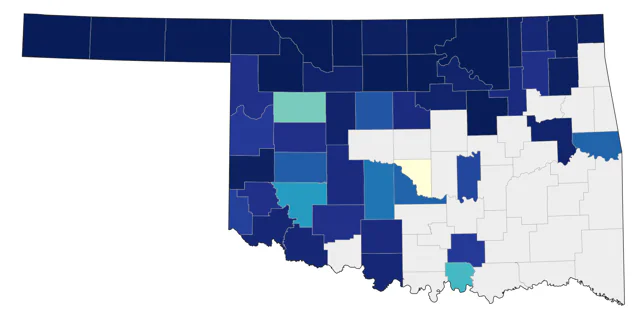 Rough-legged Hawk county map