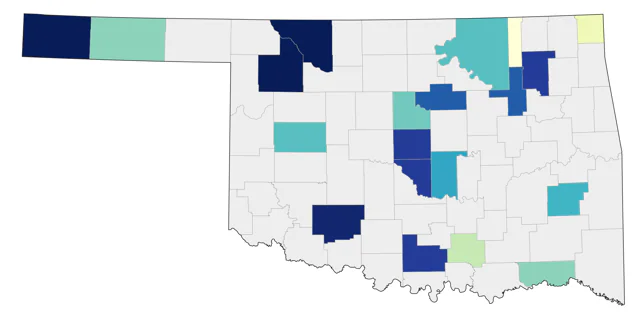 Rufous Hummingbird county map
