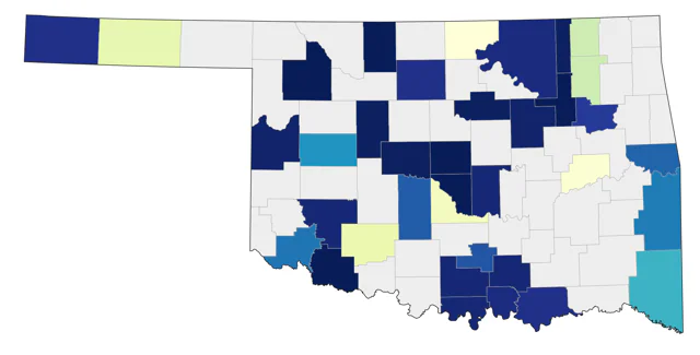Sanderling county map