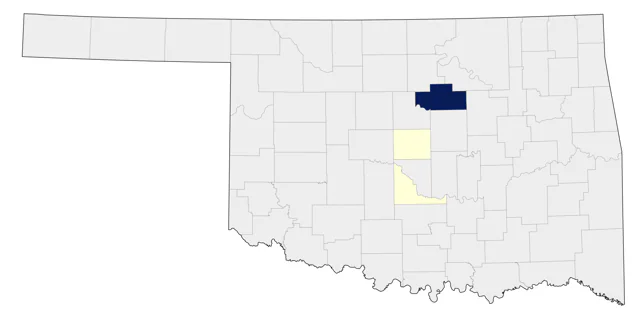 Slaty-backed Gull county map