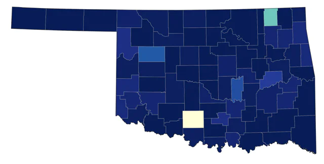 Solitary Sandpiper county map