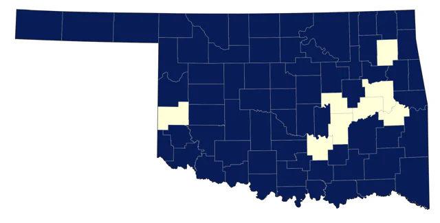 Song Sparrow county map