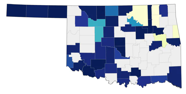 Western Sandpiper county map