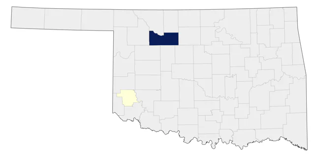 White-throated Swift county map