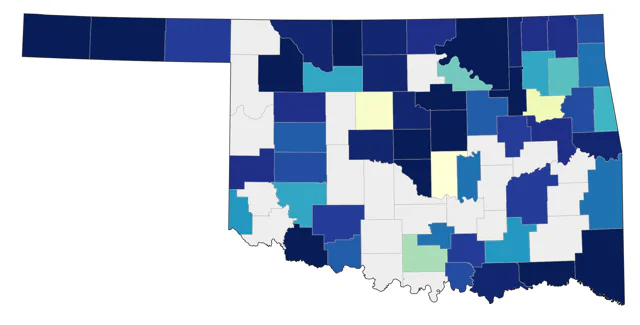 Willow Flycatcher county map
