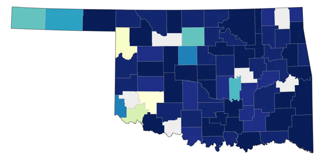 Winter Wren county map