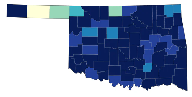 Yellow-bellied Sapsucker county map