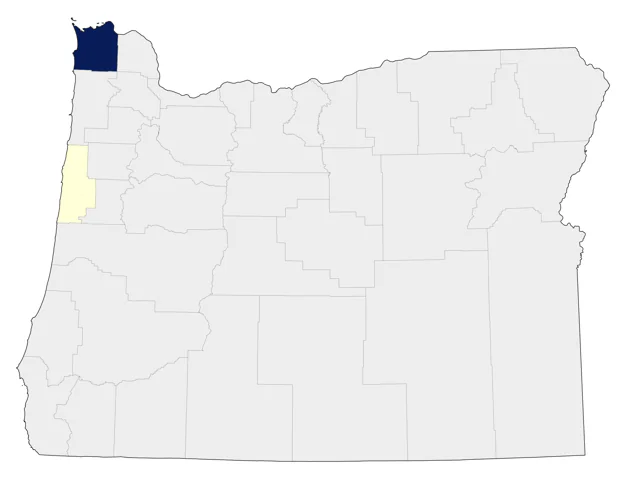 Arctic Loon county map