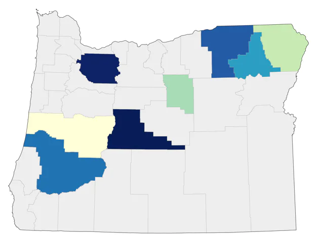 Boreal Owl county map