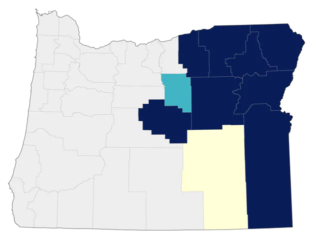 Dusky Grouse county map