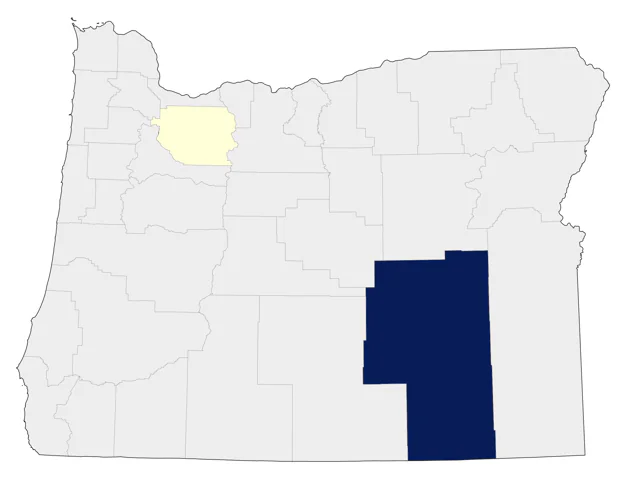 Eastern Towhee county map