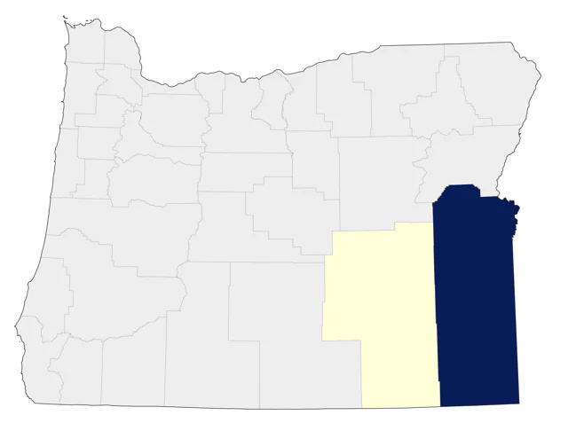 Eastern Wood-Pewee county map