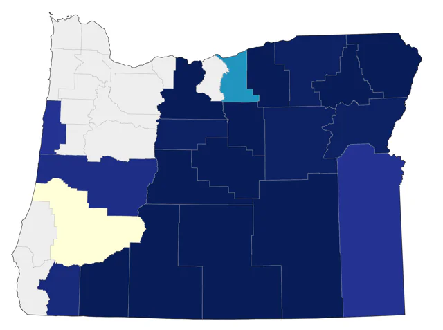 Flammulated Owl county map