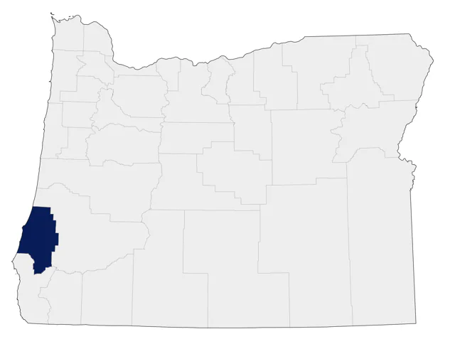 Great Knot county map