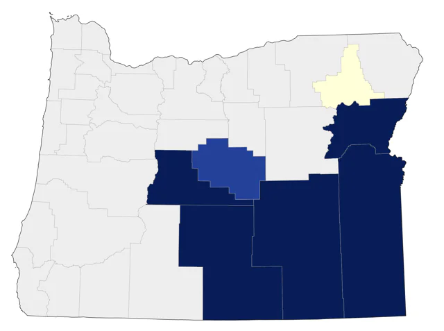 Greater Sage-Grouse county map