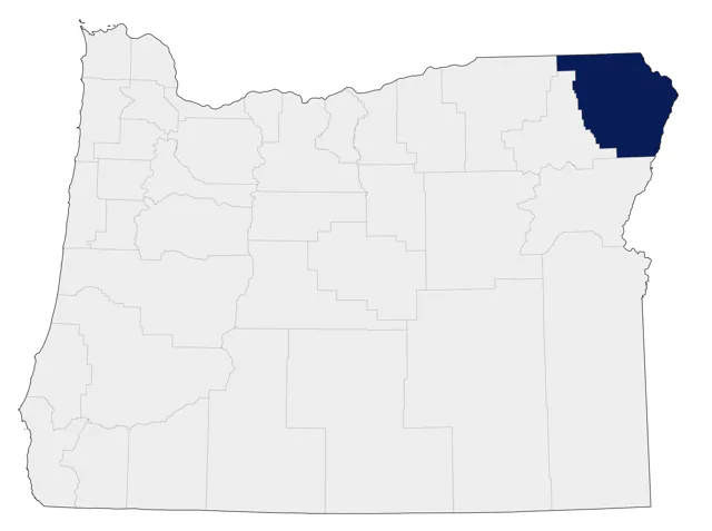 Little Bunting county map