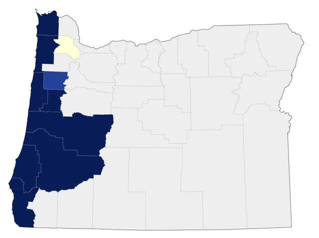 Marbled Murrelet county map