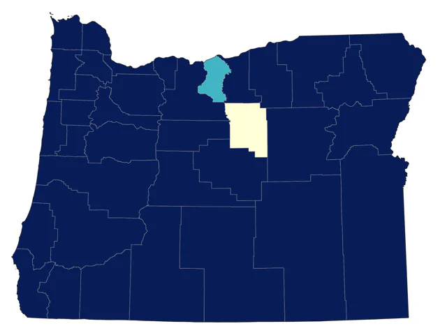 Merlin county map