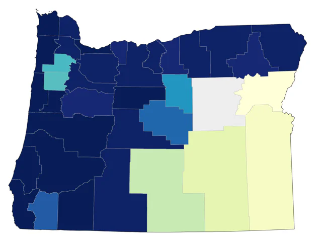 Pacific Loon county map