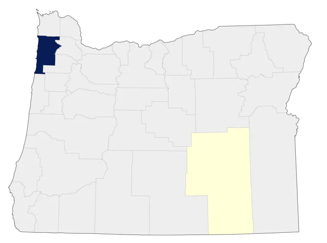 Philadelphia Vireo county map