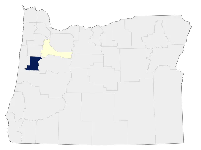 Red-breasted Goose county map